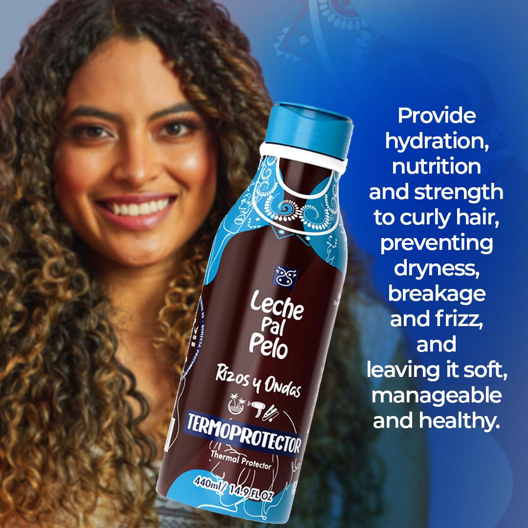 Leche Pal Pelo Afro Thermoprotector - Thermoprotector 15oz(440ml)