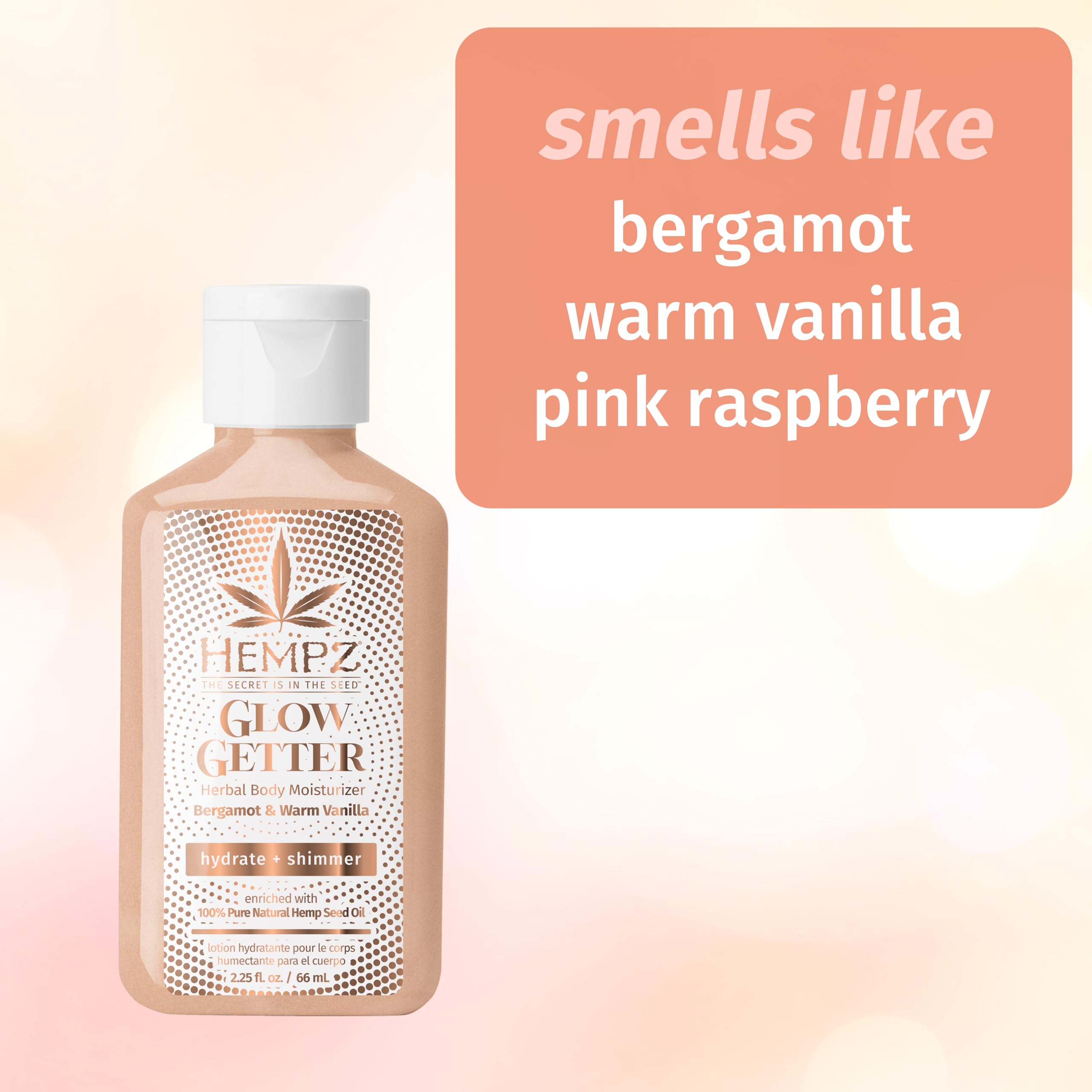 Mini Glow Getter Herbal Body Moisturizer 2.25 oz.