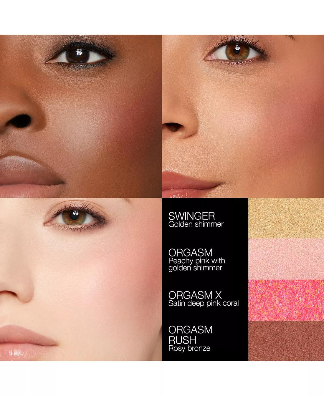 NARS Orgasm Four Play Blush Quad - Limited Edition