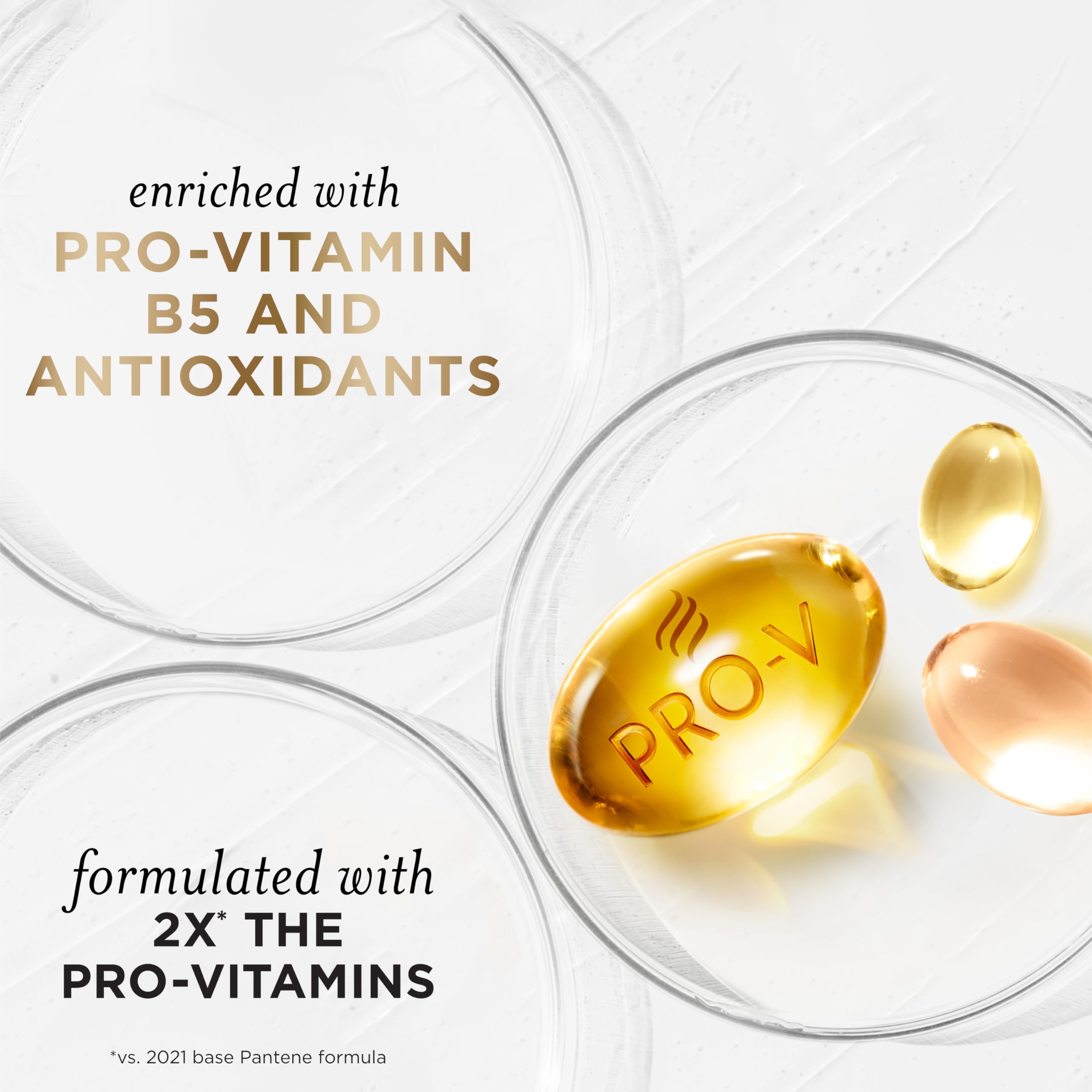 Pantene Classic Clean 2-In-1 Shampoo & Conditioner Set, Pro-V Nutrients for Dry, Color-Treated Hair, Nourishment & Hydration, Antioxidant-Rich, 27.7 Fl Oz Each, 2 Pack + Miracle Rescue Shot (0.5 Oz)