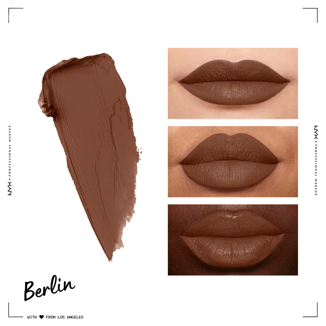 Nyx Professional Makeup Soft Matte Lip Cream, Berlin, 8ml