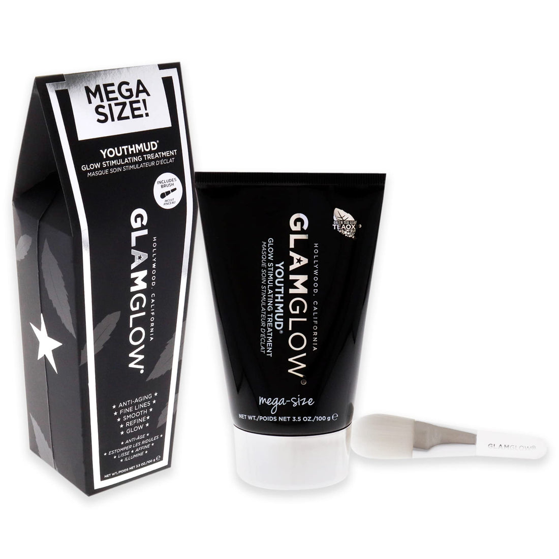 Glamglow Youthmud Tinglexfoliate Treatment Mask - 3.5oz Mega Size