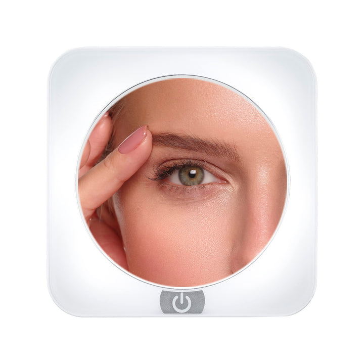 Conair Battery Operated Lighted Makeup Mirror ~ 12x Magnification Spot Mirror with LED Lighting