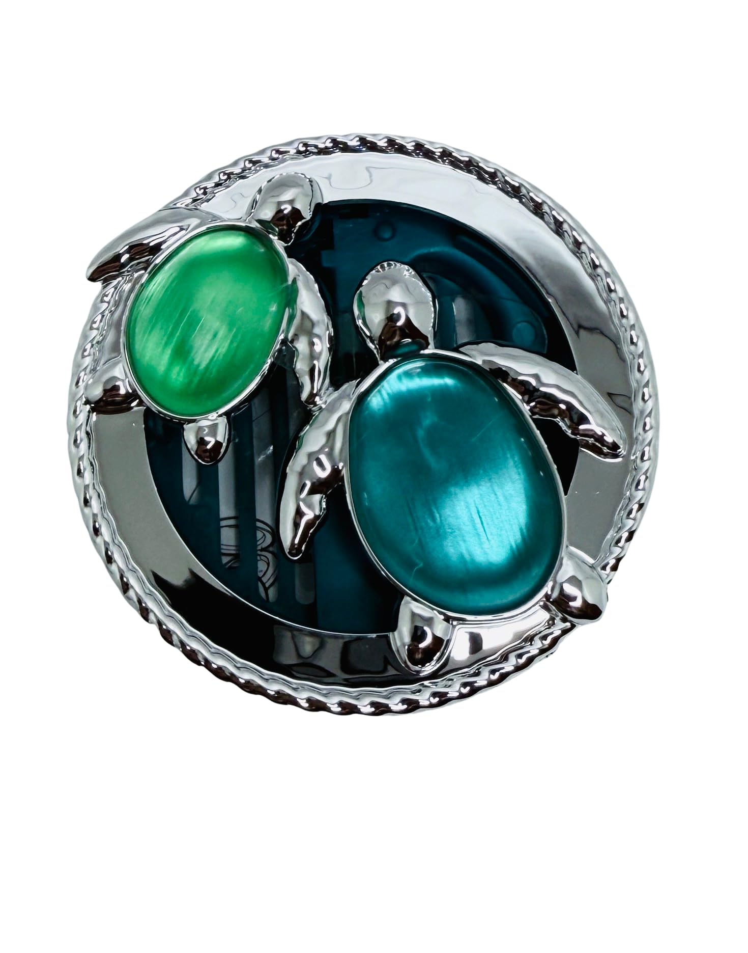 Bath and Body Works Gemstone Tiny Sea Glass Turtles Car Fragrance Holder Visor Fragrance Holder Easy To Open