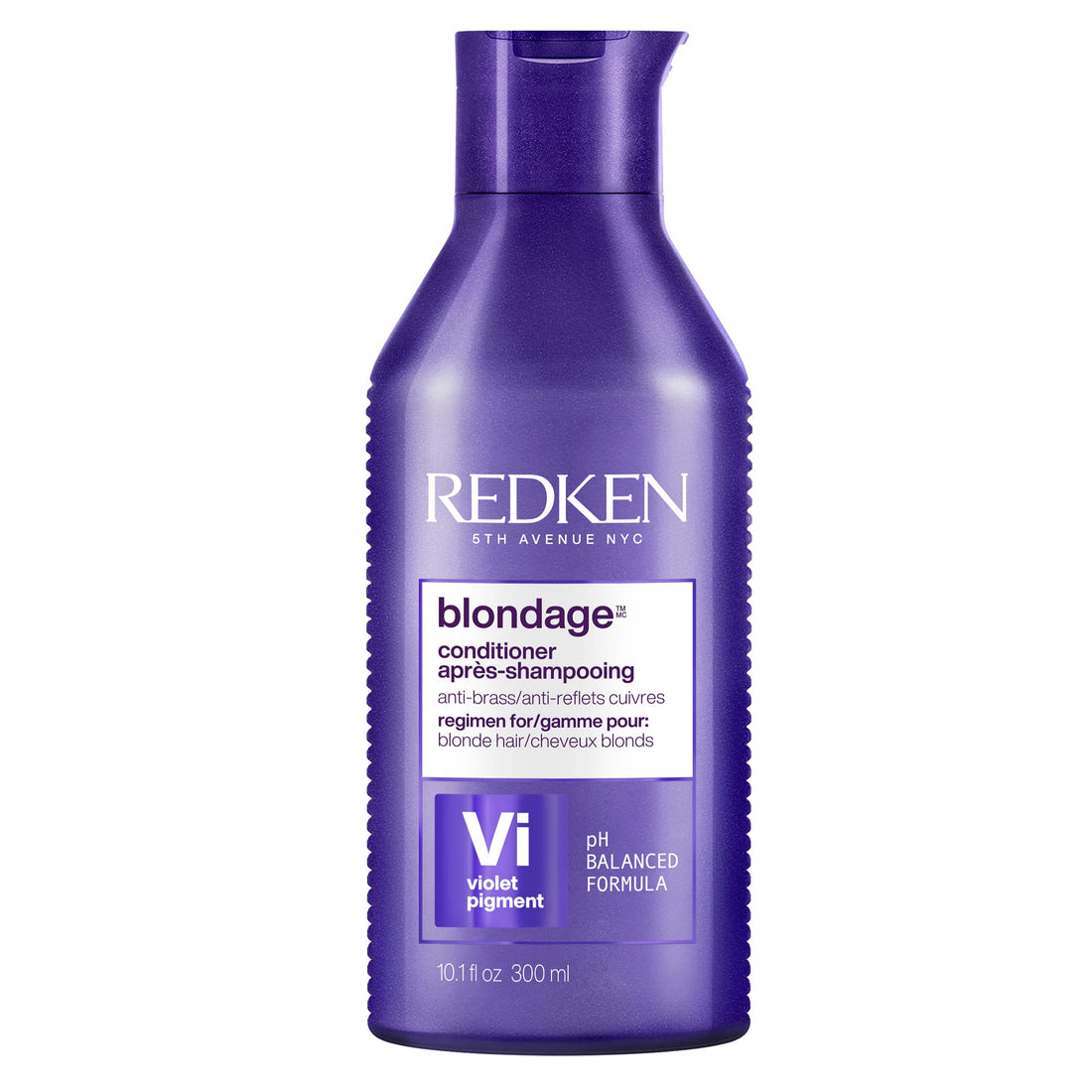 Redken Color Extend Blondage Color Depositing Purple Conditioner | For Blonde Hair | Neutralizes Brass & Moisturizes Hair | With Pure Violet Pigments & Citric Acid | 8.5 Fl Oz, 10.1 fl. oz