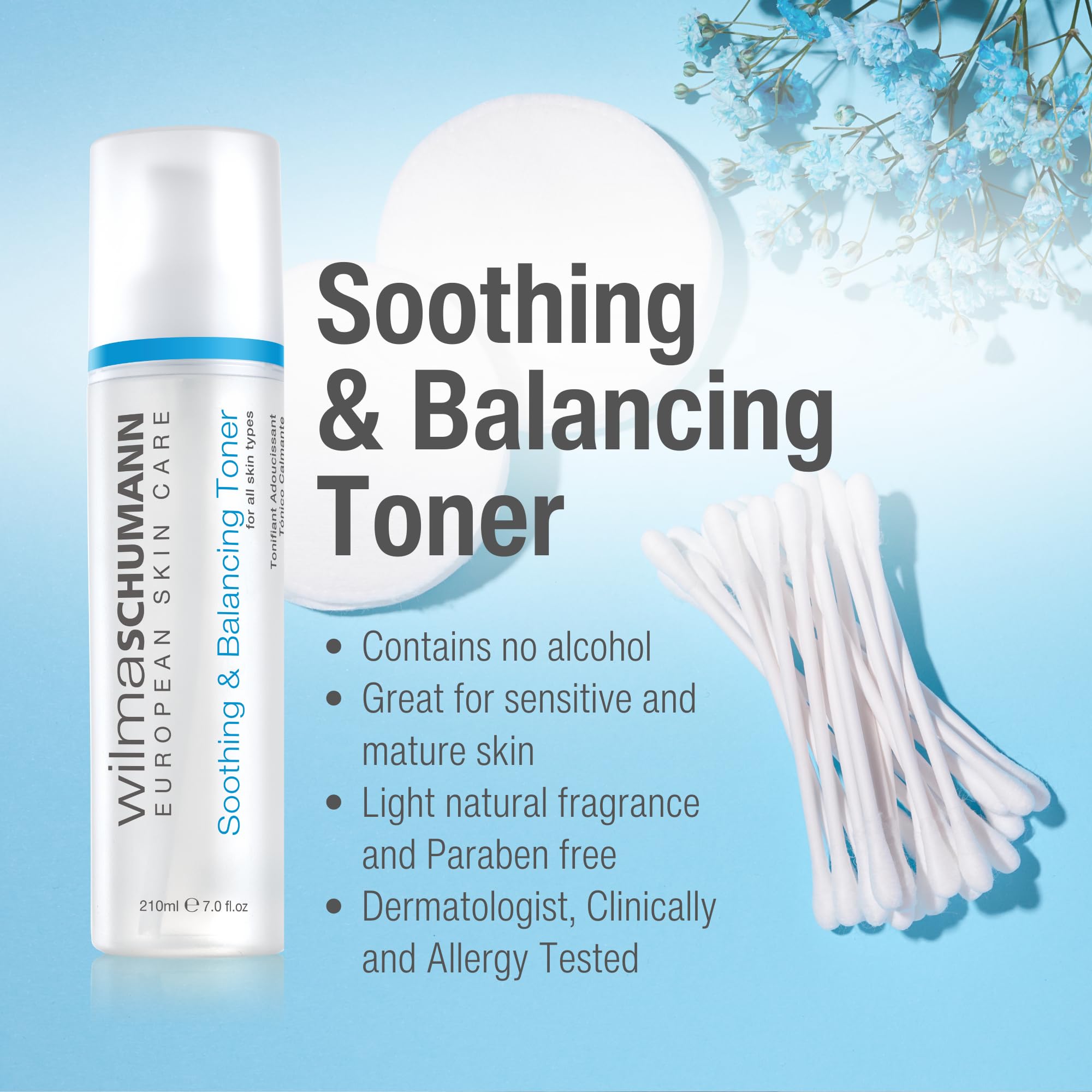 Wilma Schumann Soothing & Balancing Toner - 7 oz