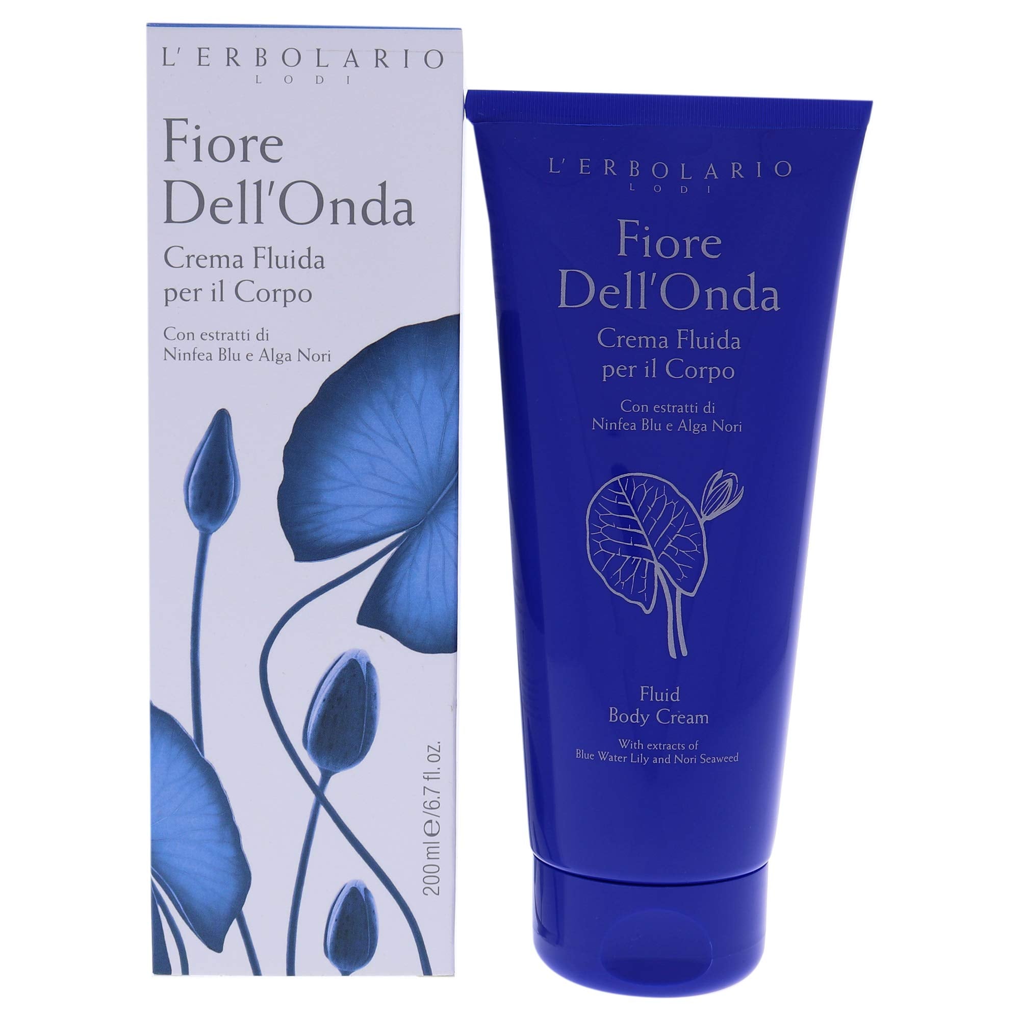 Fiore Dell'Onda (Flower of the Wave) Perfumed Fluid Body Cream by L'Erbolario Lodi