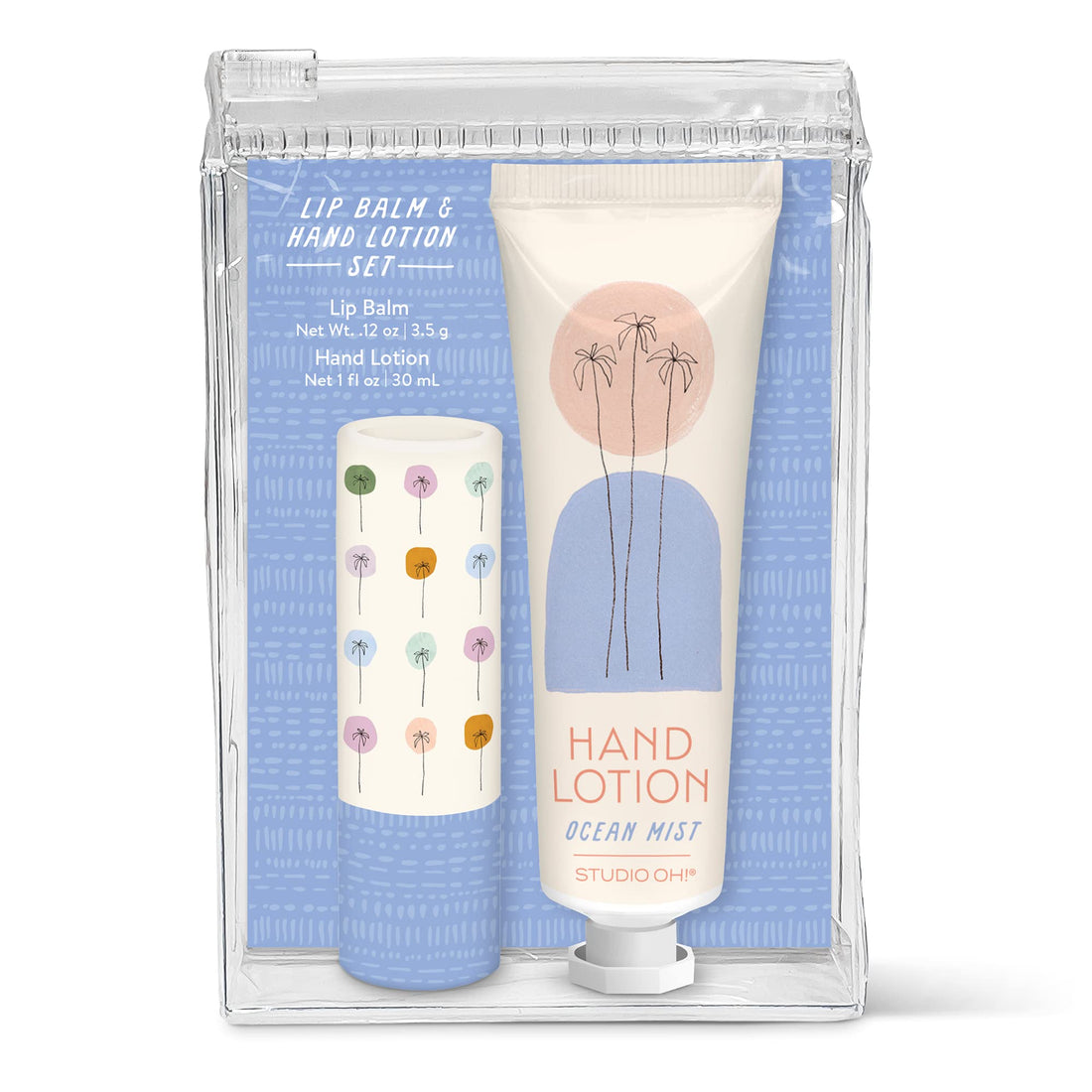 Dotted Palms Lip Balm & Hand Lotion Set