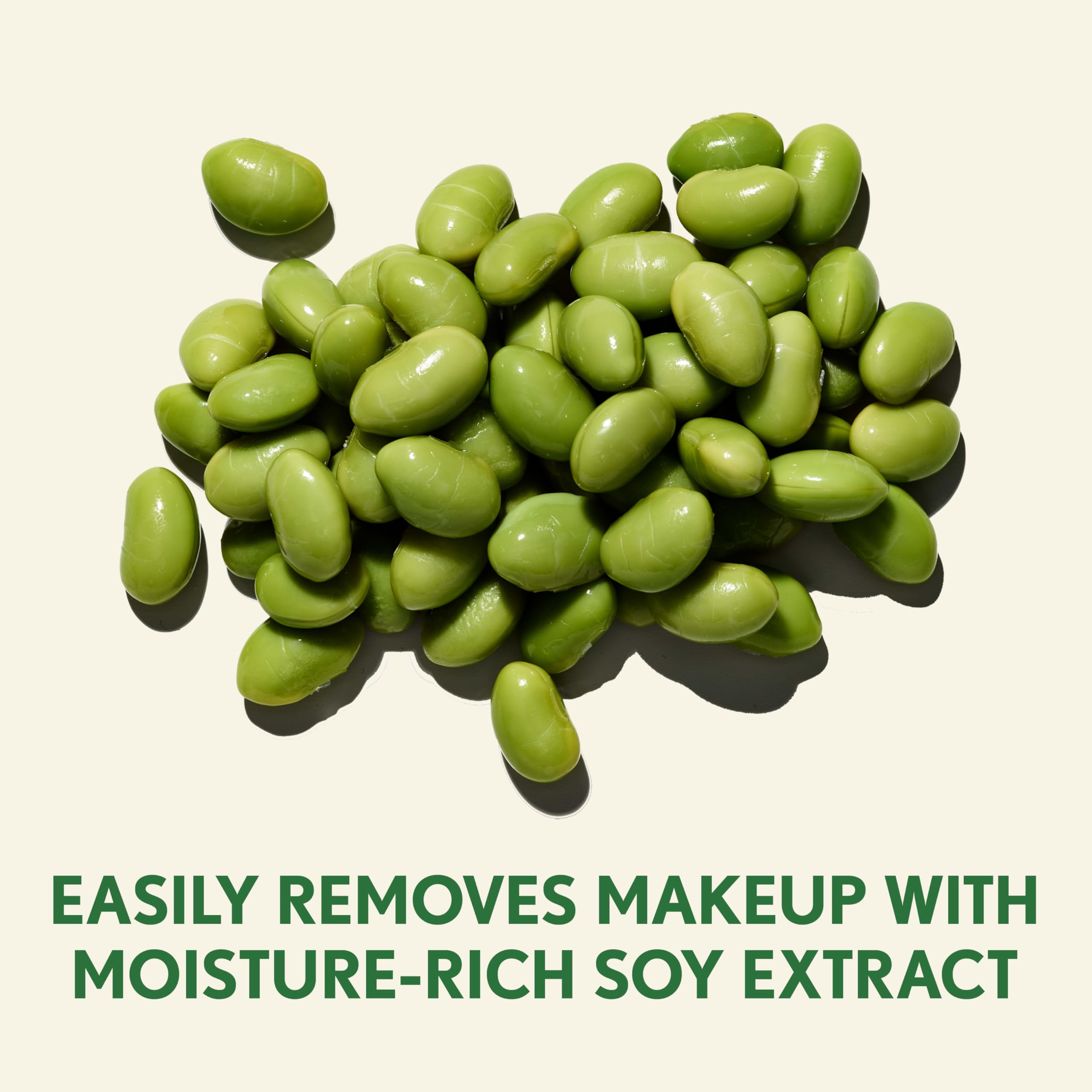 Aveeno Positively Radiant Oil-Free Makeup Removing Face Wipes to Help Even Skin Tone and Texture with Moisture-Rich Soy Extract, Gentle Facial Cleansing Wipes, Twin Pack, 2 x 25 ct.