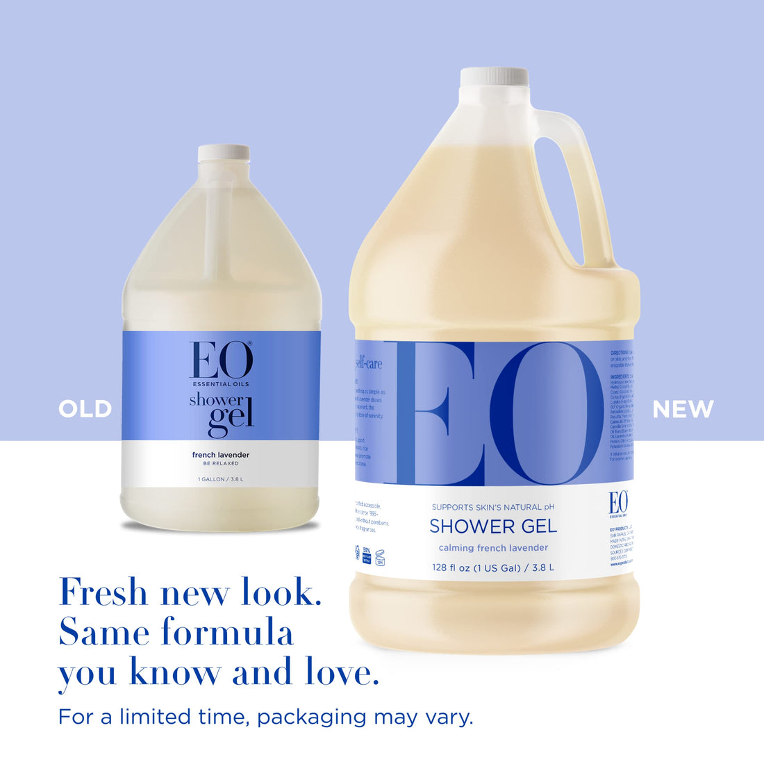 Everyone Skin Conditioning Shower Gel: French Lavender, 128 Ounce Refill