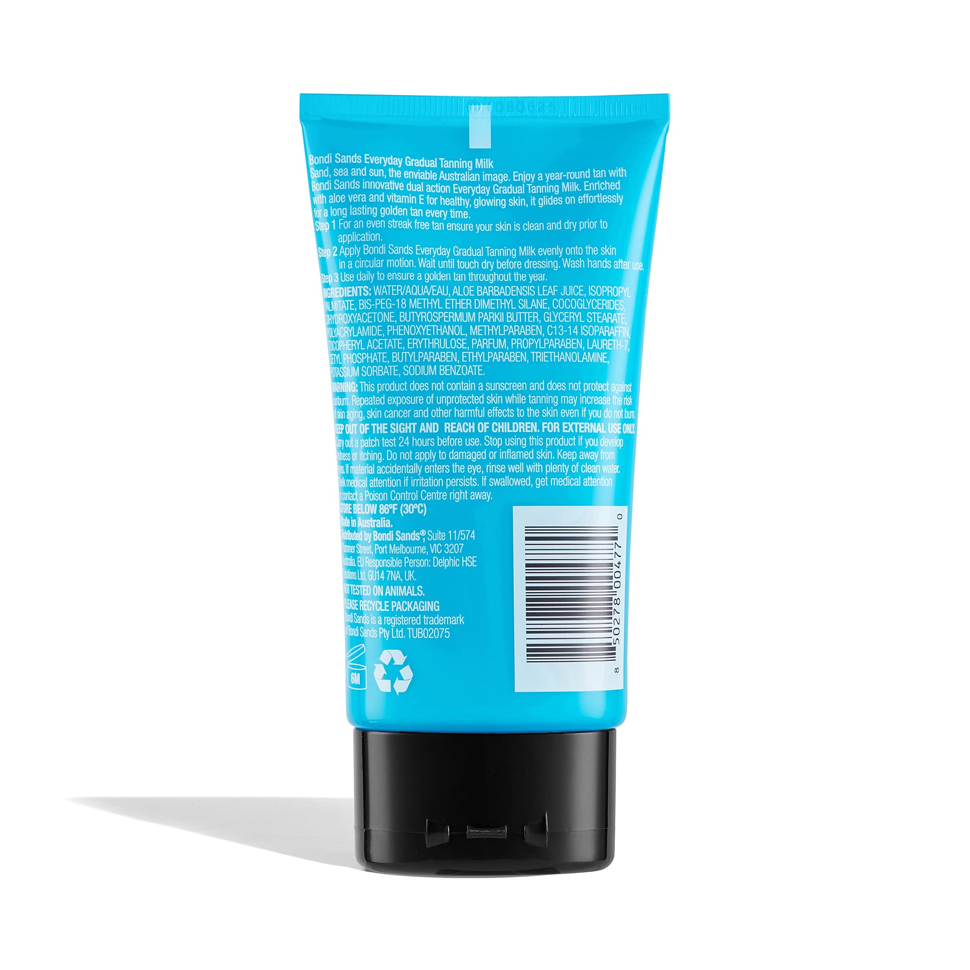 Bondi Sands Everyday Gradual Tanning Milk, 3.4 Fl Oz