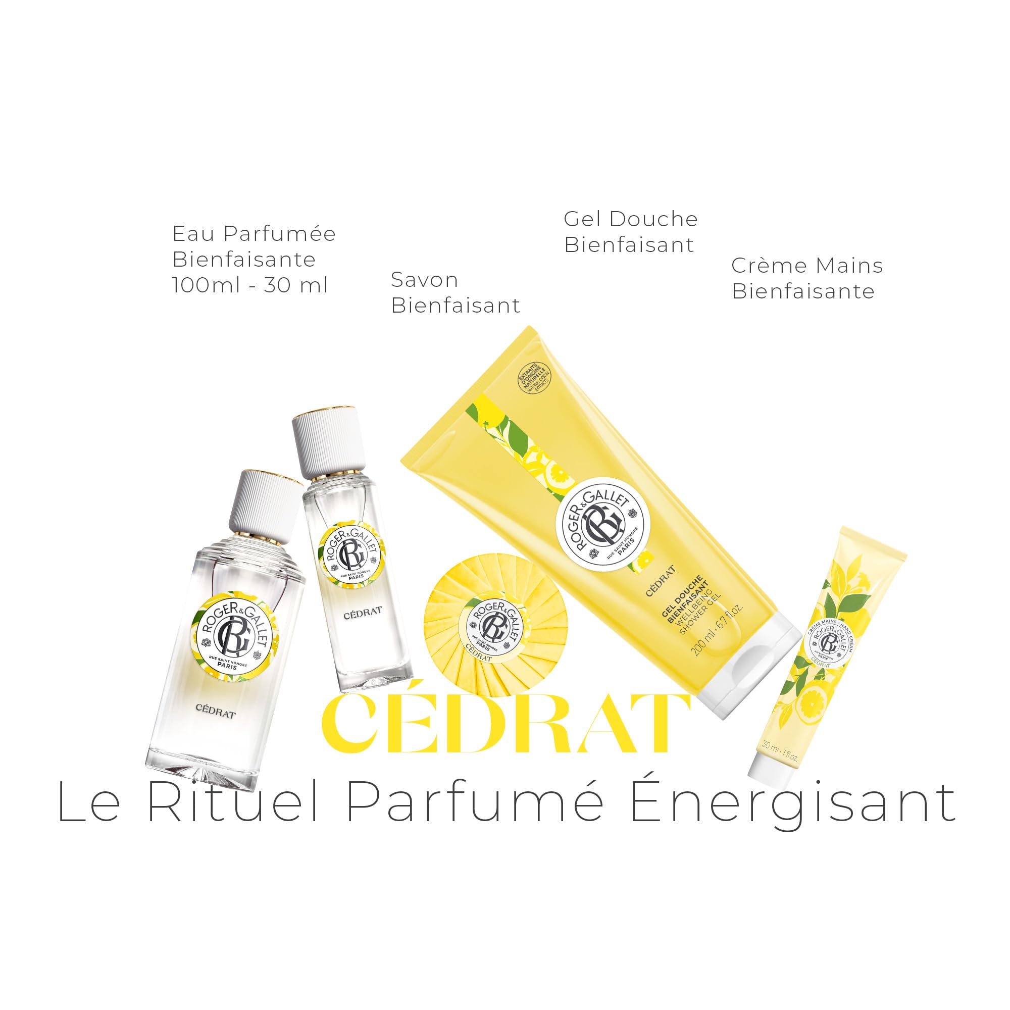 ROGER & GALLET | Hand and Nail Cream | Nourishing Hand Cream & Hand Moisturizer | Hand Lotion Hand Care (Citron | 1 oz)
