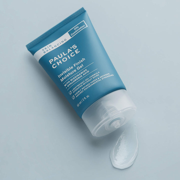 Paula's Choice SKIN BALANCING Invisible Finish Gel Moisturizer with Niacinamide & Hyaluronic Acid, Large Pores & Oily Skin, 2 Ounce. PACKAGING MAY VARY.
