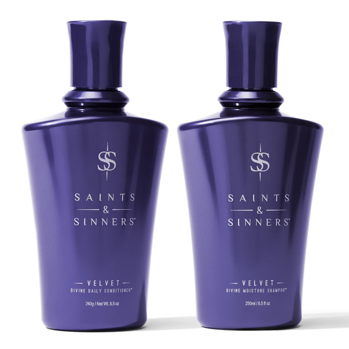 Saints & Sinners Velvet Duo (250ml) for Dry, Damaged, Color Treated Hair