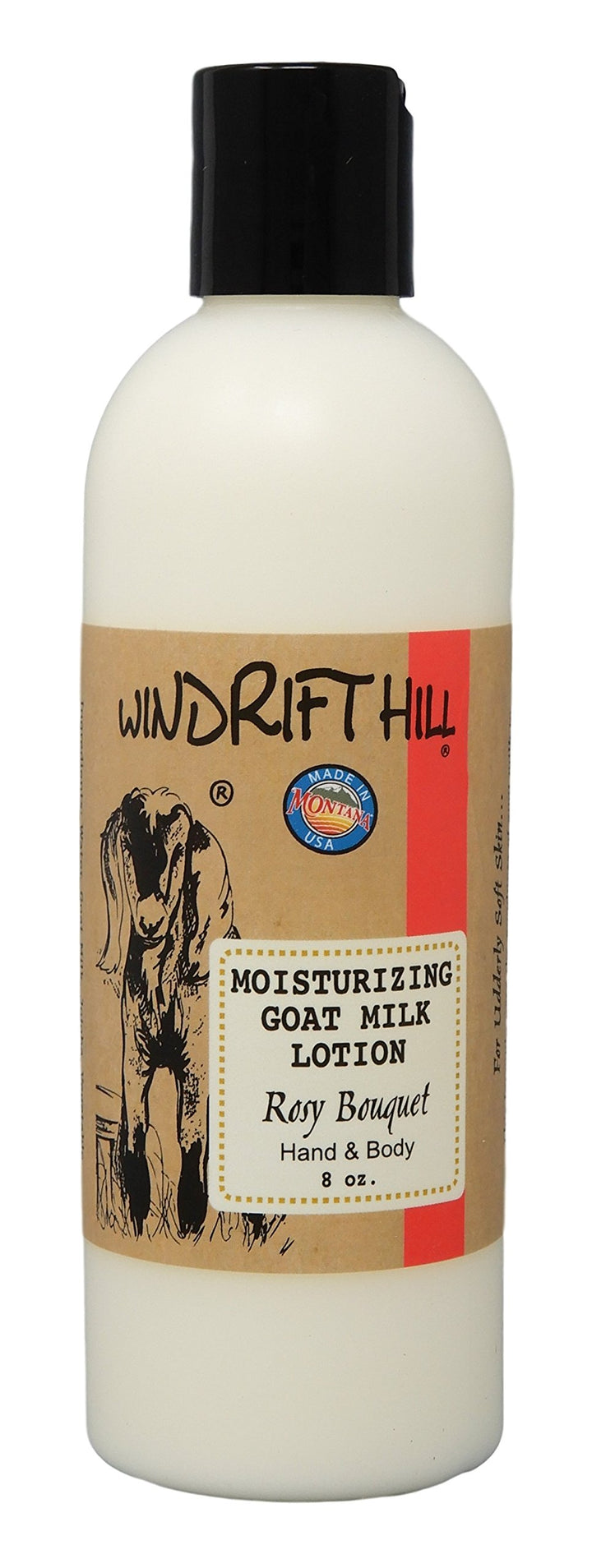 Windrift Hill Moisturizing Goat's Milk Lotion (Rosy Bouquet)