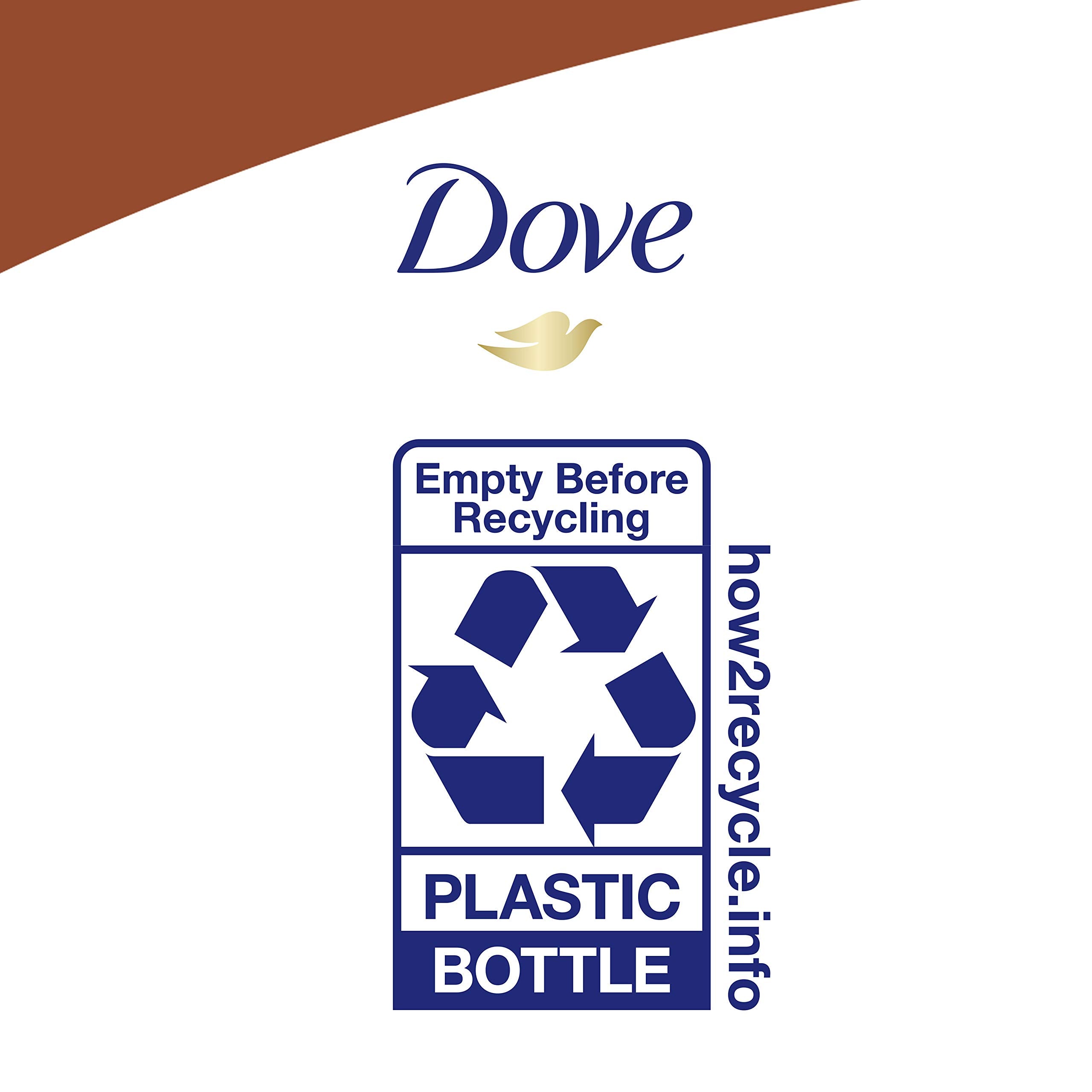 Dove Nutritive Solutions Dry Hair Conditioner for Frizzy Control Oil Therapy with Nutri-Oils Moisturizing Conditioner Formula Smooths Hair, 12 Fl Oz (Pack of 4)