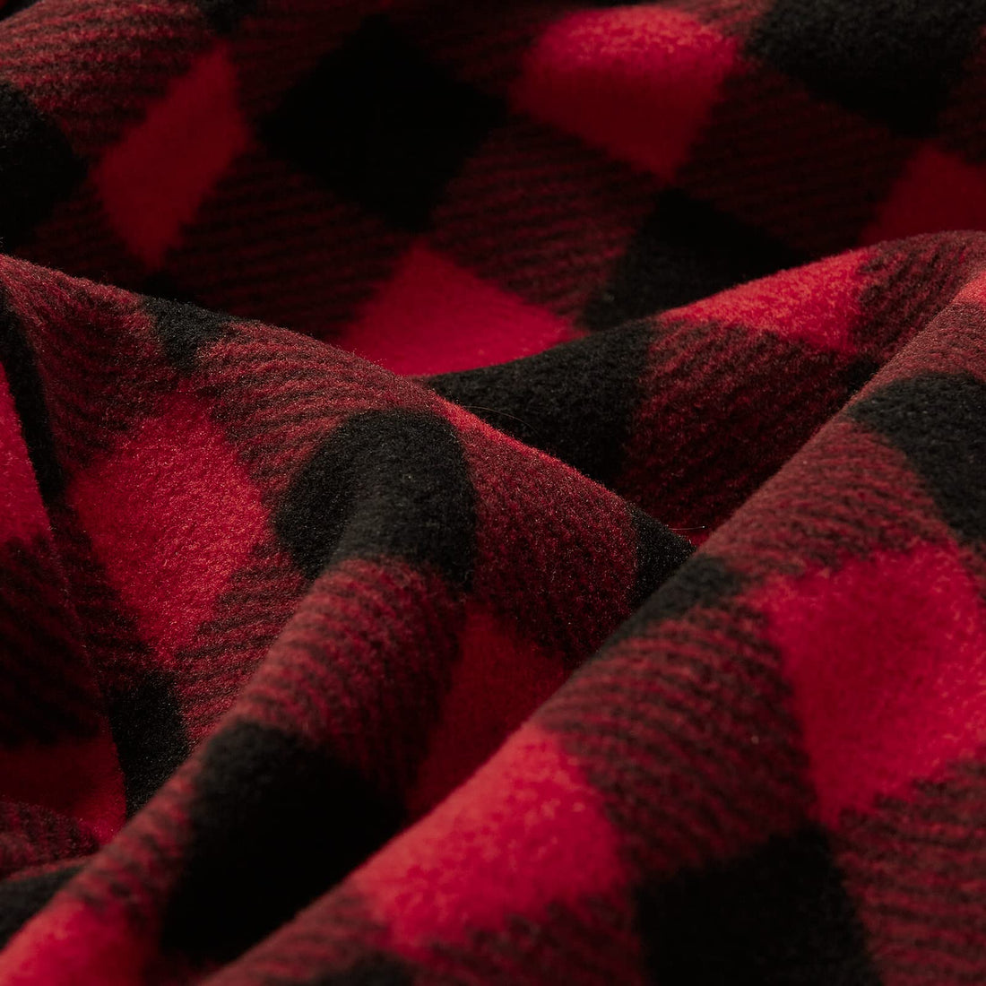 DaysU Micro Fleece Baby Sleep Sack 12-18 Months with Long Sleeves 1.5 TOG, Plush Warm Baby Wearable Blanket with 2-Way Zipper, Unisex Sleeping Bag for Toddler, Buffalo Plaid