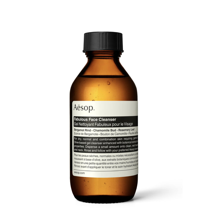 Aesop Fabulous Face Cleanser | 3.6 oz Foaming Facial Cleanser for Sensitive Skin | Gentle Skin Cleanser for All Skin Types | Paraben-Free, Cruelty-Free & Vegan Cleanser Face Wash for Women & Men