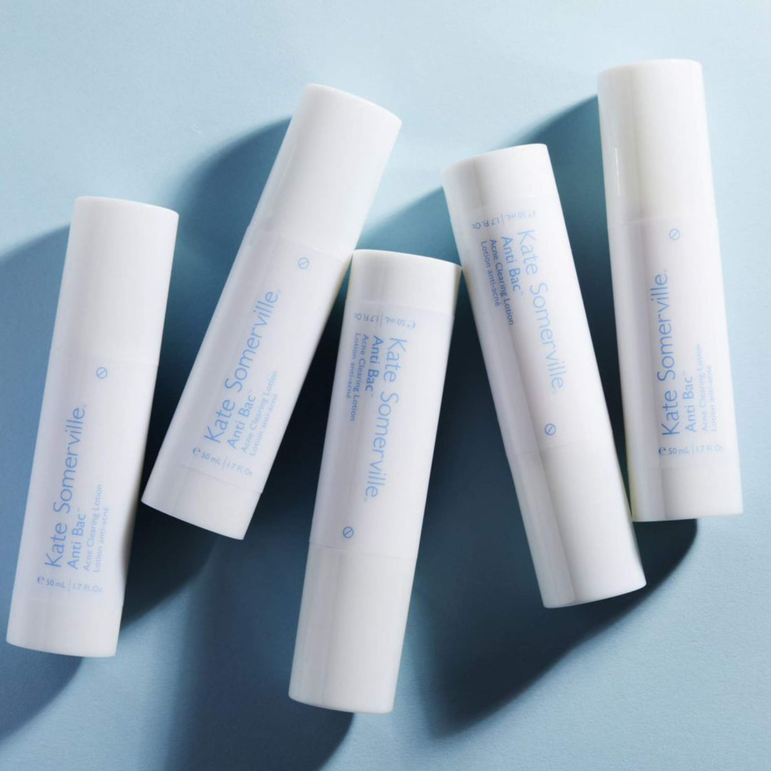 Kate Somerville Anti Bac Acne Clearing Lotion - 5% Benzoyl Peroxide Face Treatment - Clinically Formulated Pore Cleaner and Blackhead Remover for Oily Skin, 1.7 Fl Oz