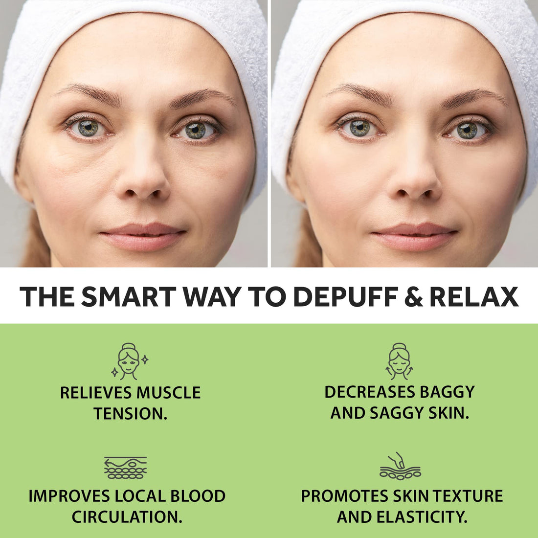 3 in 1 Jade Roller for Face and Gua Sha Set - Helps Reducing Drainage Puffiness Wrinkles Authentic Jade Face Massager Kit - Ridged Roller and Carrying Pouch