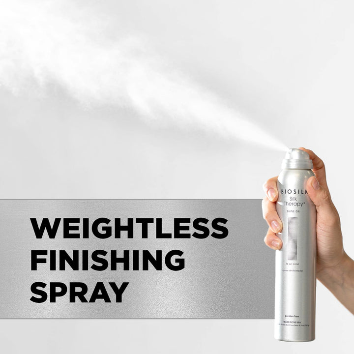 Biosilk Therapy Shine On Spray, 5.30 Ounce