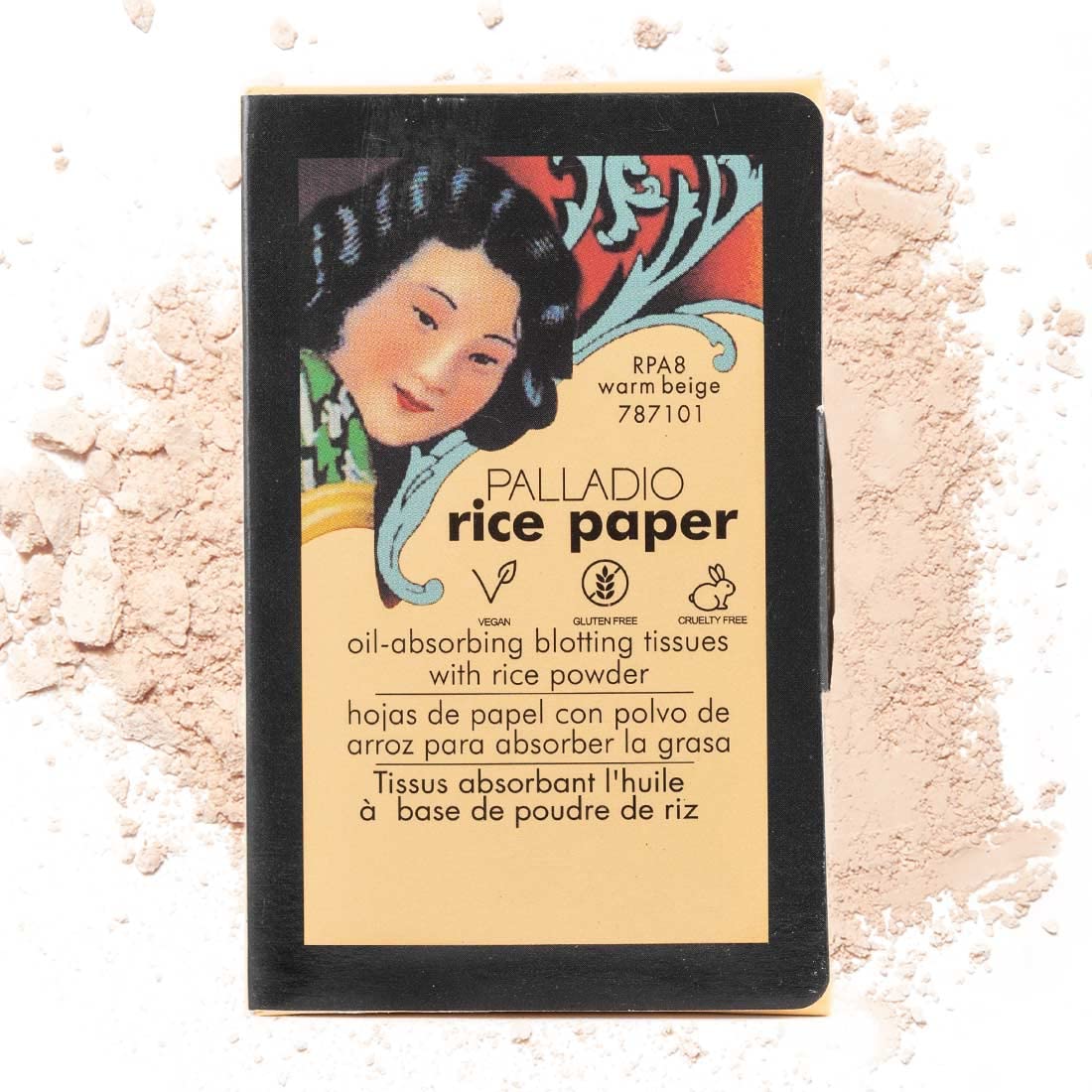 PALLADIO BEAUTY RICE PAPER - WARM BEIGE, 10 g (0.35 oz)