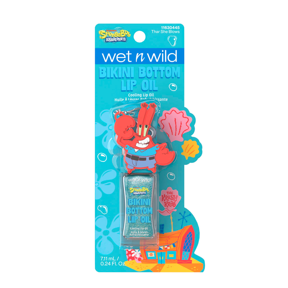 wet n wild Spongebob Bikini Bottom Cooling Lip Oil - Thar She Blows