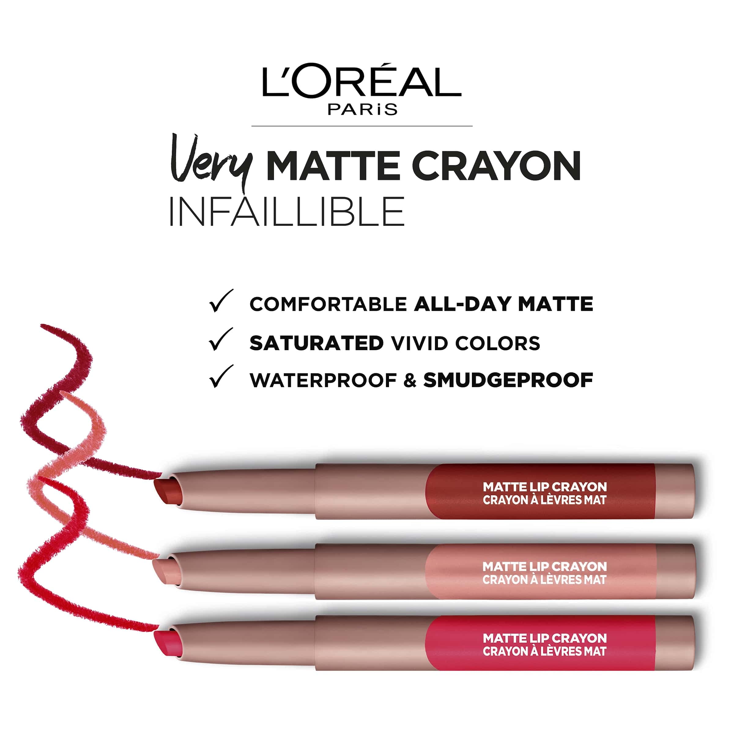 L'Oreal Infailible Matte Lip Crayon - 110 Caramel Rebel