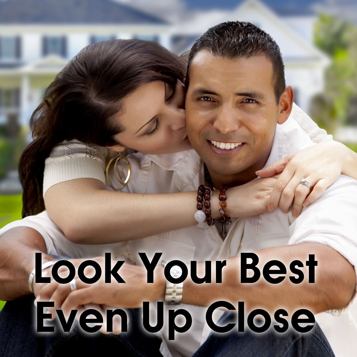 effenfine Facial Hair Scissors for Nose and Ear Hair Trimming - Trim Mustache, Beard and Eyebrows with our German Stainless Steel Scissors - Lifetime Guarantee