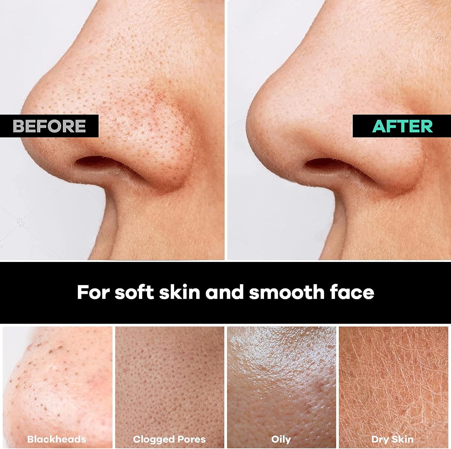 Dermasuri Deep Exfoliating Face Mitt - Scrubber, Dead and Dry Skin Remover for Men and Women - Exfoliator Gloves for Shower and Dry Use - ( 1 Pack)