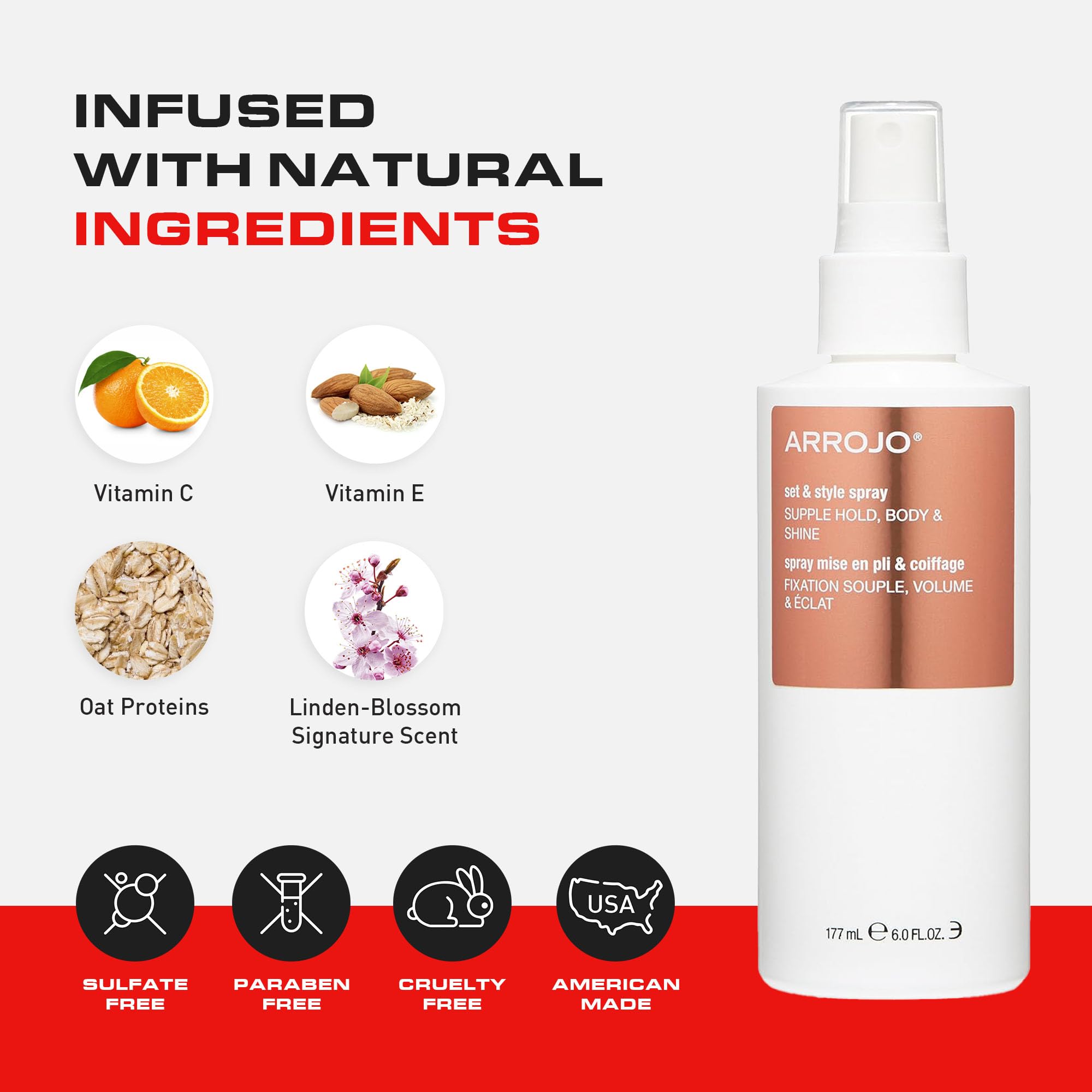 ARROJO Set and Style Spray