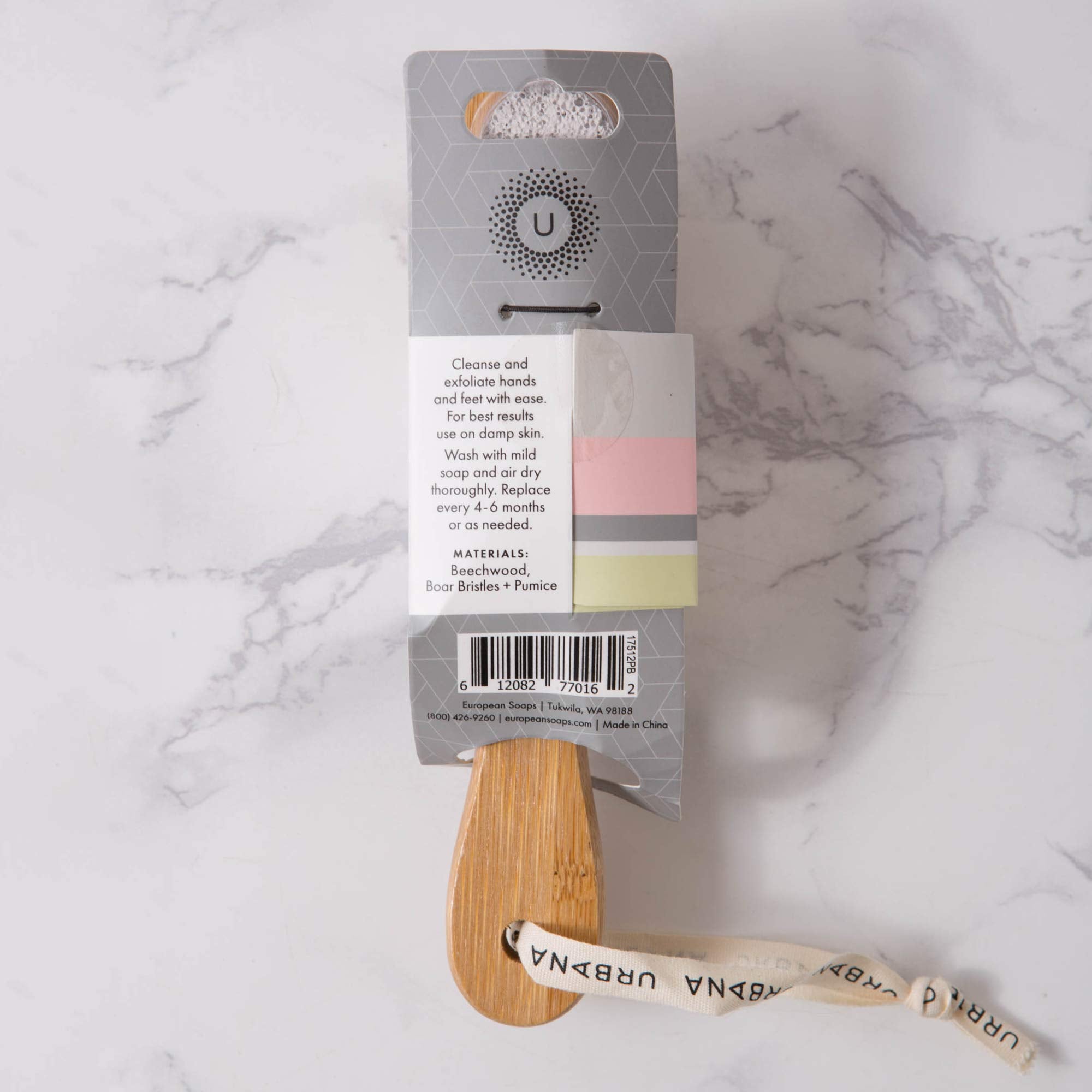 Urbana Spa Prive Pummice Stone and Nail Brush