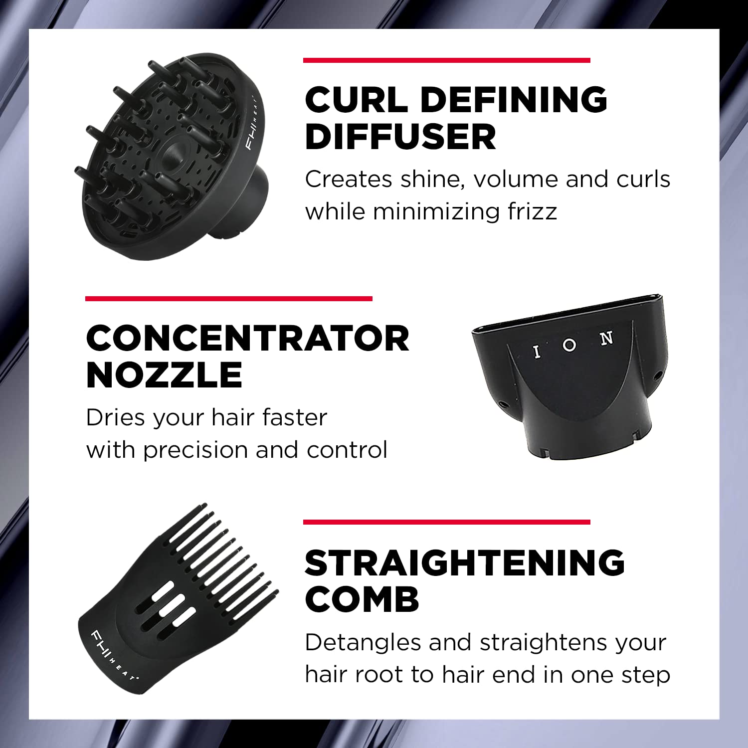 FHI Brands Platform Nano Weight Pro 1900 Turbo Tourmaline Ceramic Hair Dryer