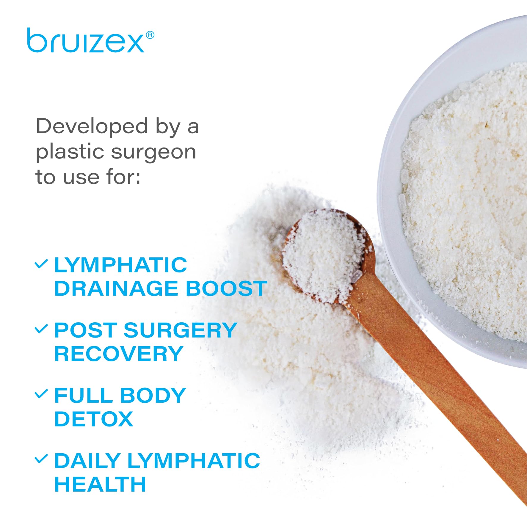 Arnica Montana Bath Salts, Espom Salt Bath Soak for Lymphatic Drainage & Body Detox, Epsom Salts for Soaking with Essential Oils, Bath Salts for Pain Relief, Swelling & Post Surgery, 1 Lb