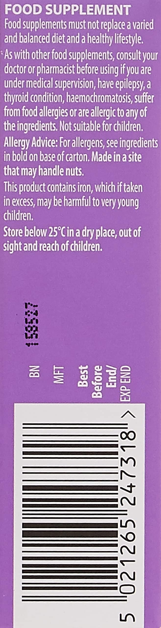 Vitabiotics Wellteen Her - Nutritional Support for Teenagers and Young Women Ages 13-19 - 30 Tablets