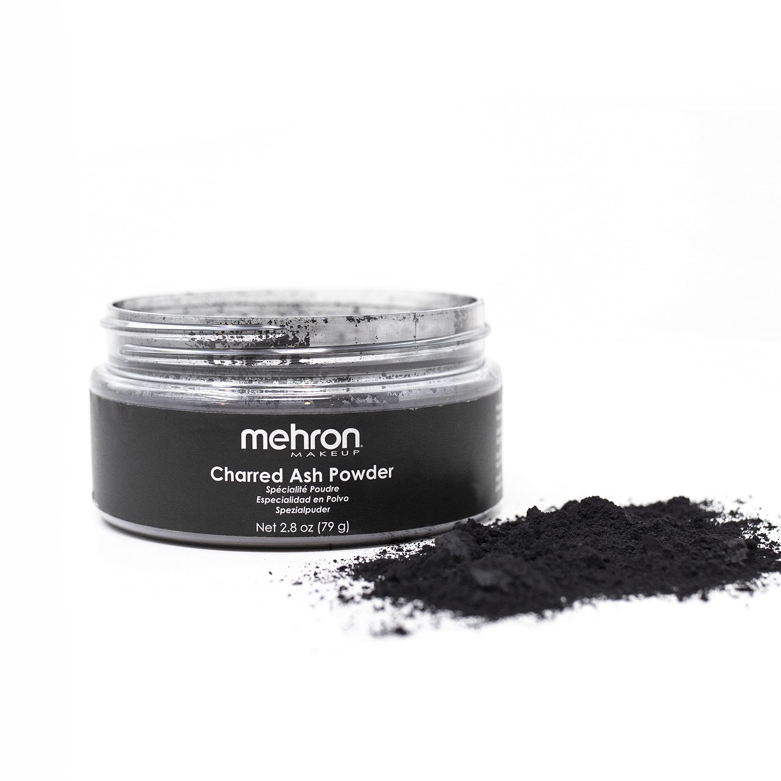 Mehron Makeup Charred Ash Powder (2.3 oz)