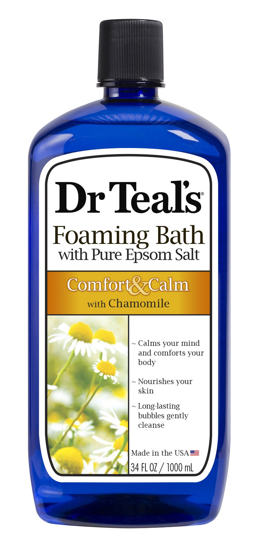 Dr Teal's Foaming Bath, Chamomile, 34 Fl Oz