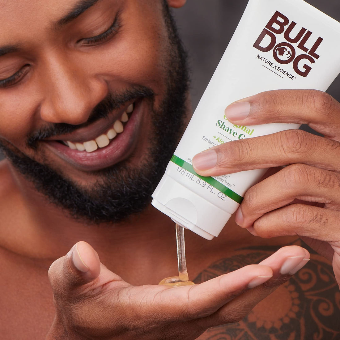 Original Shave Gel : Bulldog Skincare and Grooming For Men Original Shave Gel, 5.9 Ounce