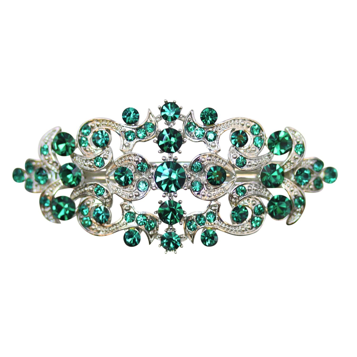 Faship Gorgeous Green Hair Barrette