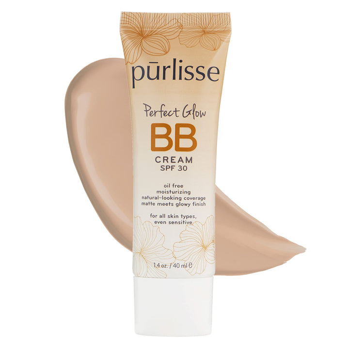 Purlisse Bb Tinted Moist Cream Spf 30, Light, 1.4 Ounce