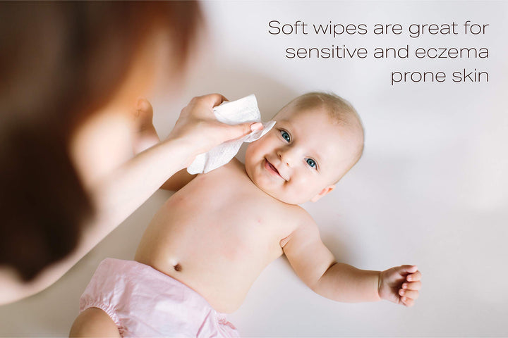 MD Moms Baby Silk Gentle All-Over Clean Cleansing Towelettes Travel Pack 12 ea