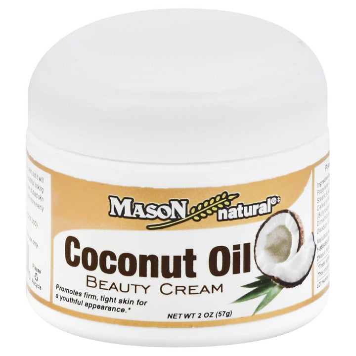 Mason Naturals Coconut Oil Beauty Cream 2 Oz Cream
