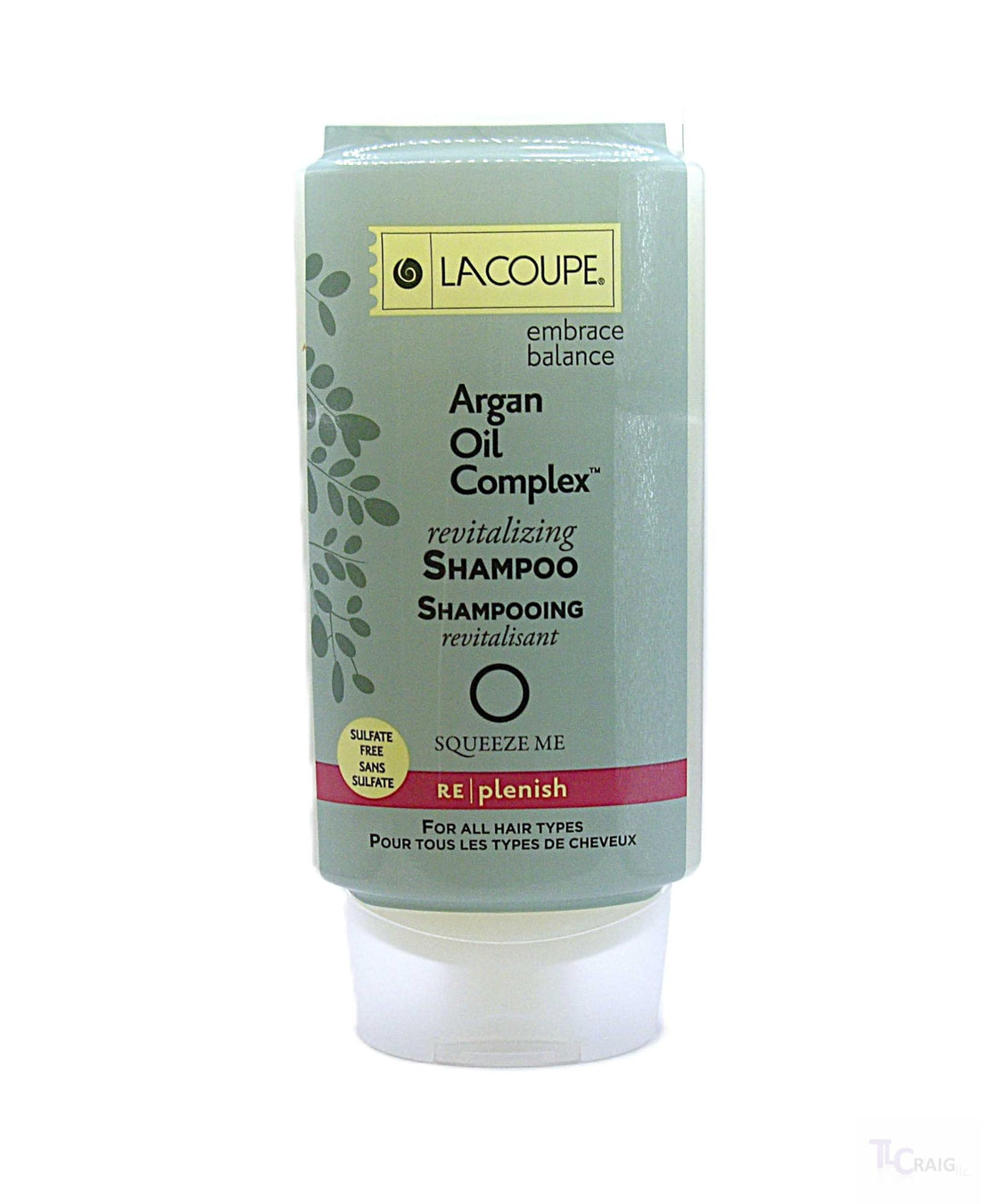 LACOUPE Emprace Balance Argon Oil Complex Revitalizing Shampoo and Conditioner
