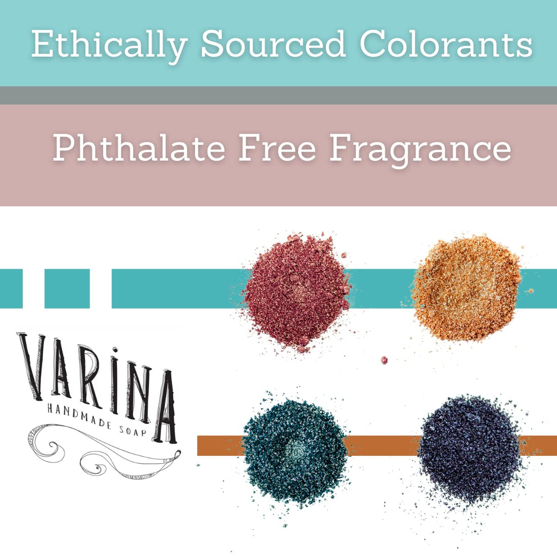 Varina Natural Fruity Variety Bar Soap - Gentle Cleansing for Sensitive Skin, Fruity - 10 Pack