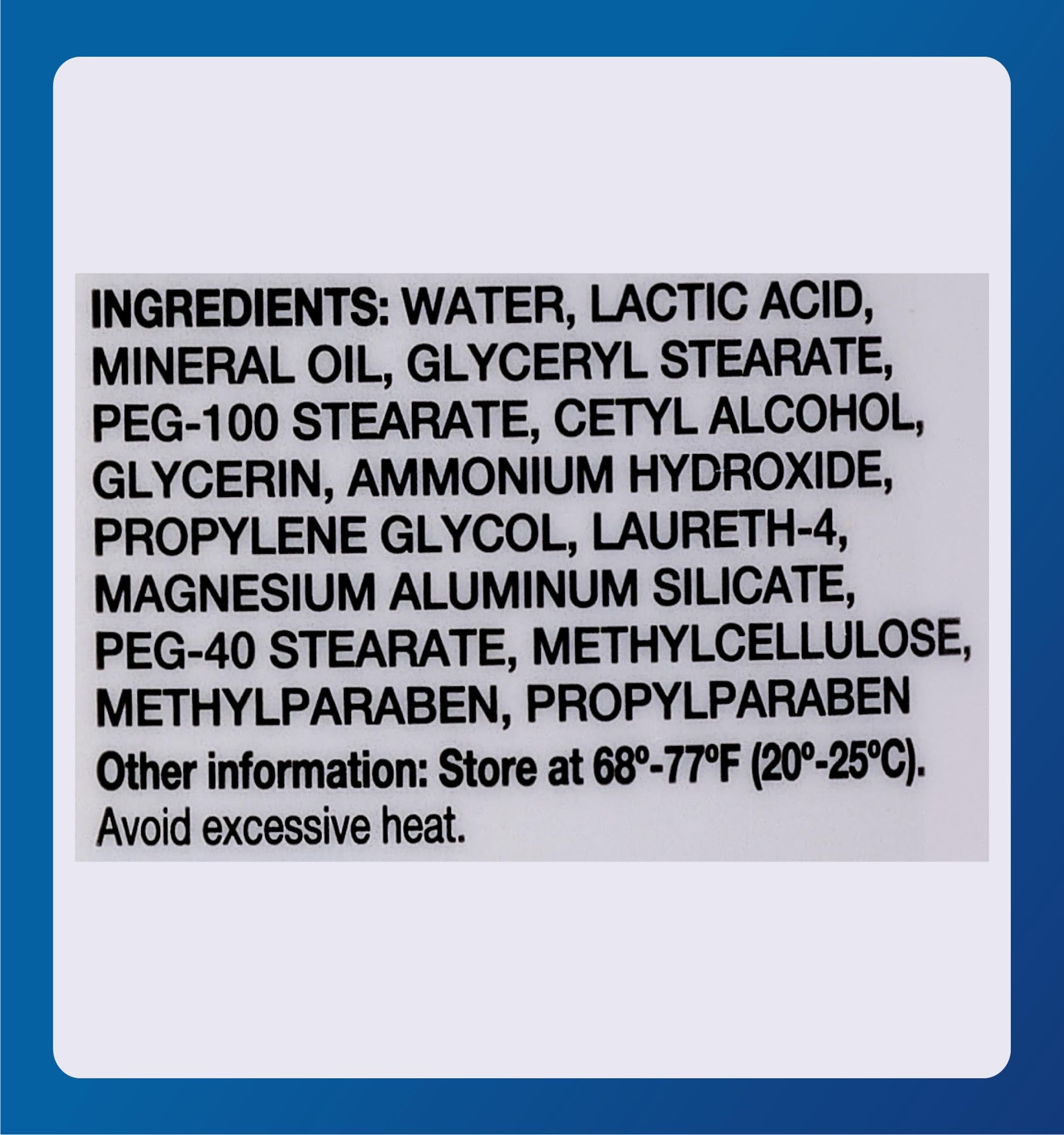 Major Ammonium Lactate 12%, 8oz