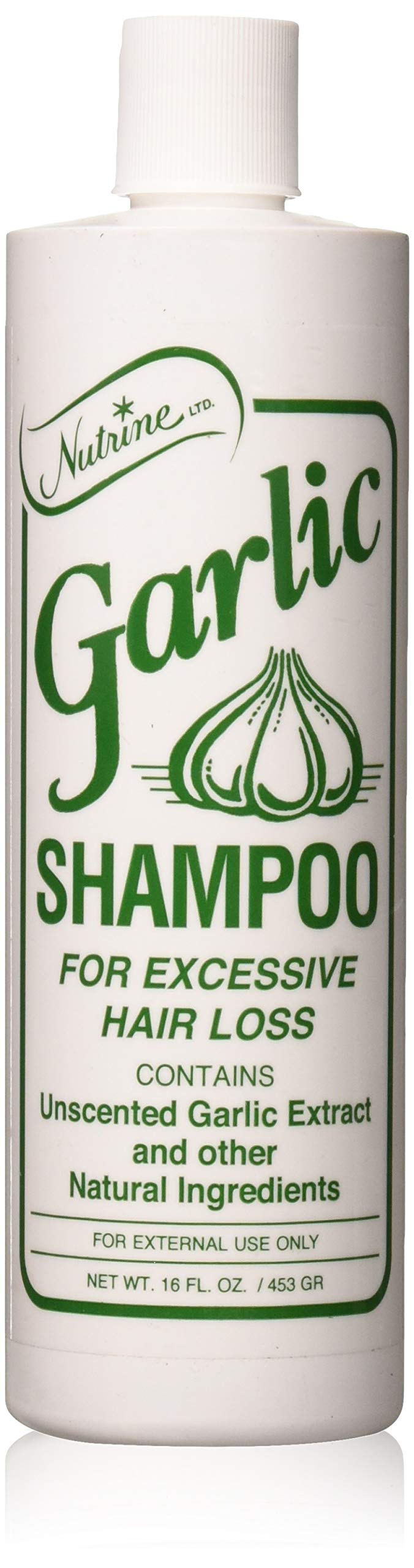 Nutrine Garlic Shampoo 16 oz. Unscented