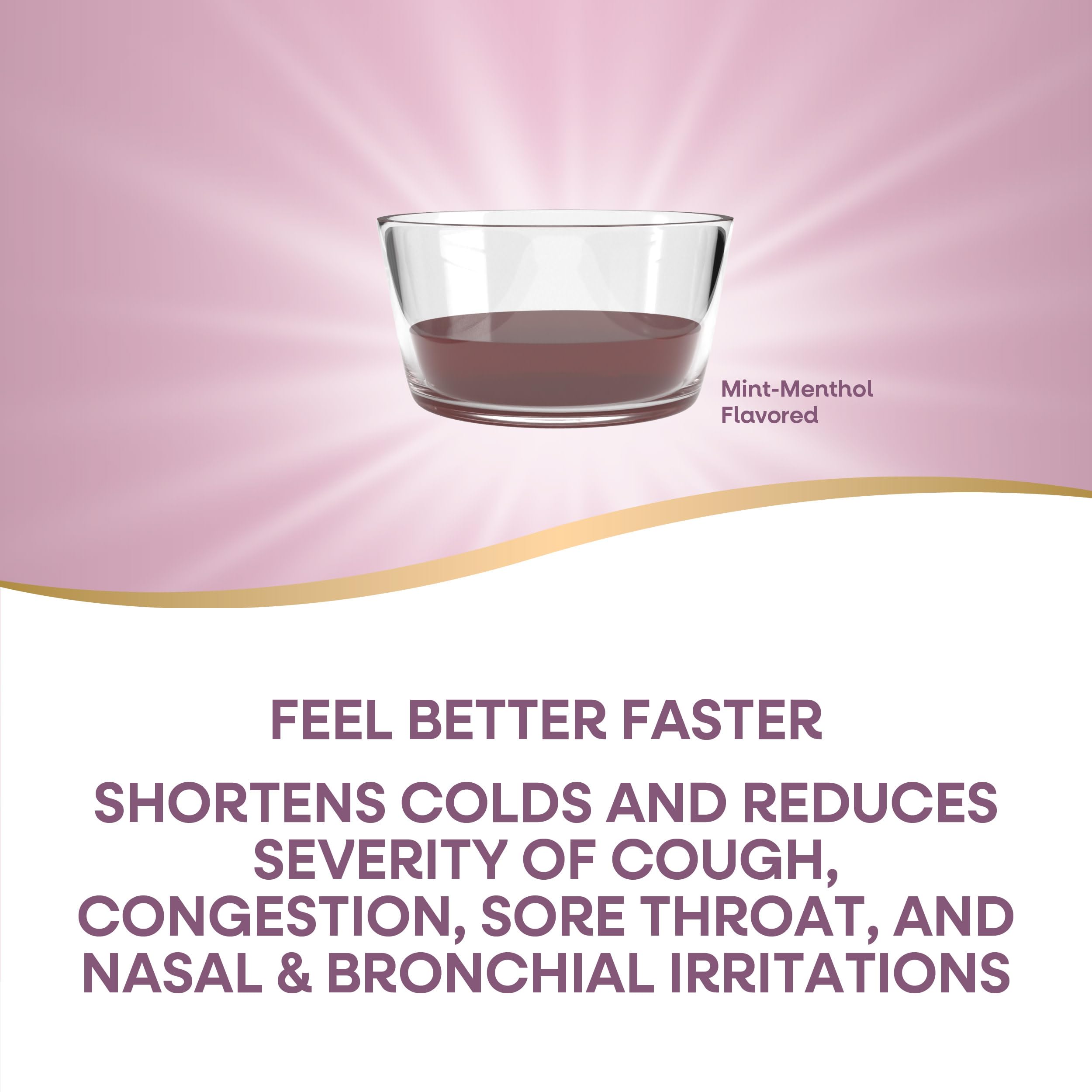 Nature's Way Umcka ColdCare Homeopathic, Shortens Colds, Sore Throat, Cough, and Congestion, Phenylephrine Free, Non-Drowsy, Mint-Menthol Flavored, 8 Fl. Oz Syrup