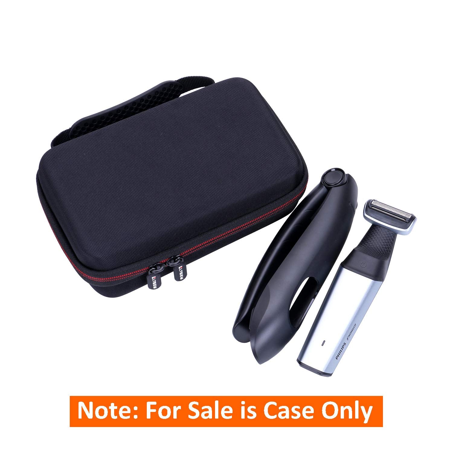 LTGEM EVA Hard Case for Philips Norelco Bodygroomer BG5025/49 back body hair shaver trimmer - Travel Protective Carrying Storage Bag