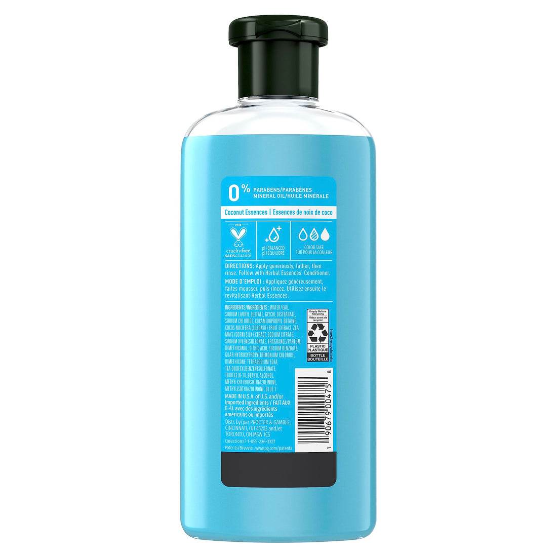 Herbal Essences hello hydration shampoo and body wash deep moisture for hair, 11.7 Fl Oz