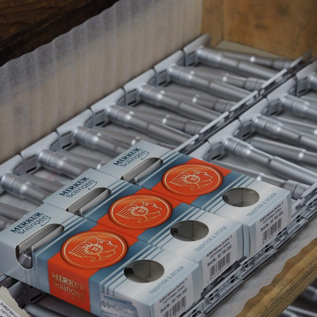 MERKUR Black Handled MK-30B Double Edge Safety Razor